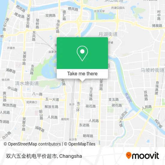 双六五金机电平价超市 map