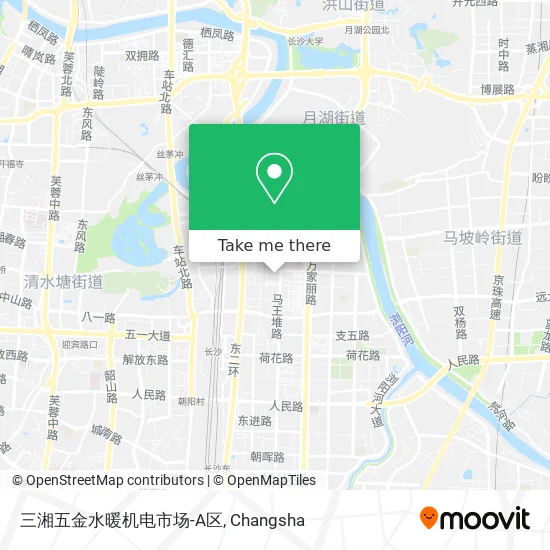 三湘五金水暖机电市场-A区 map