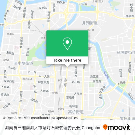 湖南省三湘南湖大市场灯石城管理委员会 map