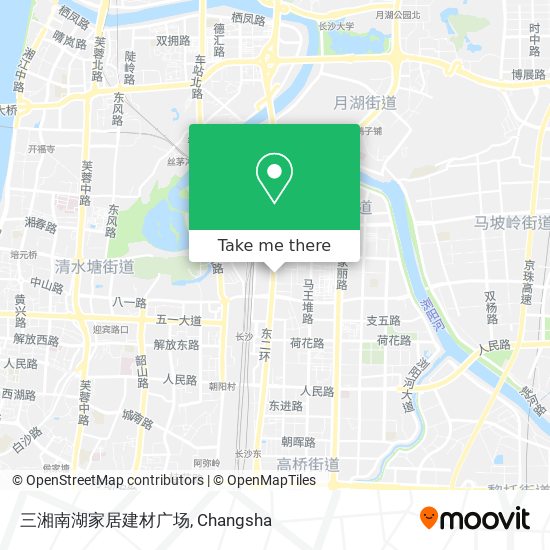 三湘南湖家居建材广场 map