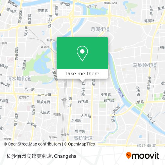 长沙怡园宾馆芙蓉店 map