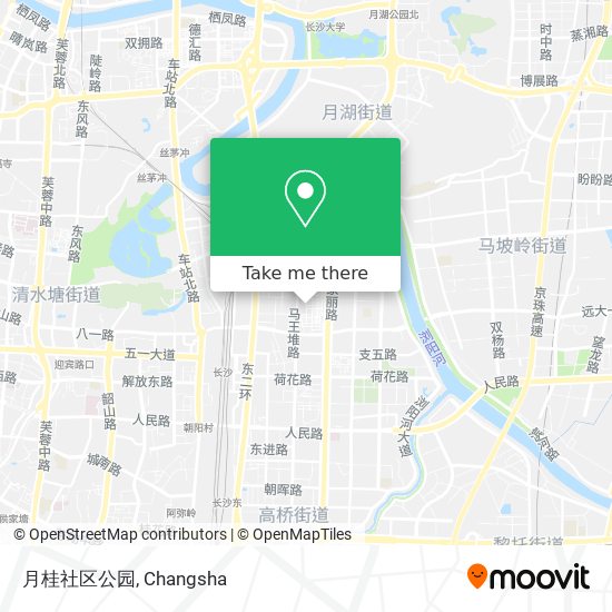 月桂社区公园 map