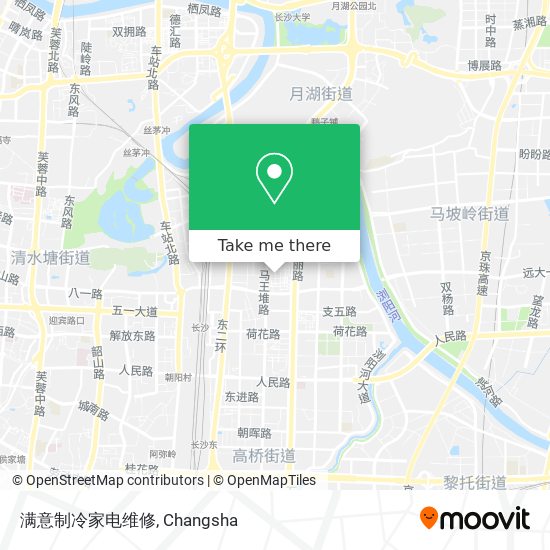 满意制冷家电维修 map