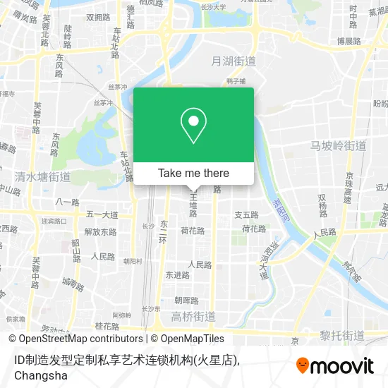 ID制造发型定制私享艺术连锁机构(火星店) map