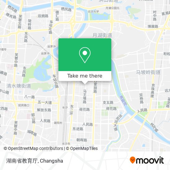湖南省教育厅 map