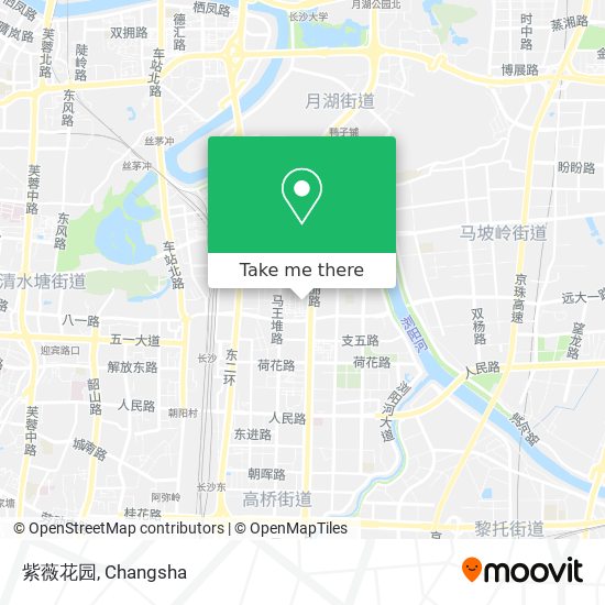 紫薇花园 map