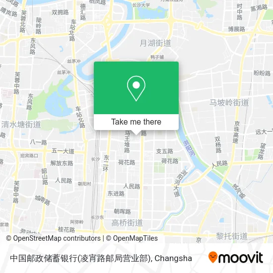 中国邮政储蓄银行(凌宵路邮局营业部) map