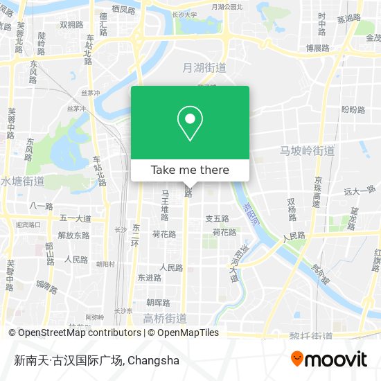 新南天·古汉国际广场 map