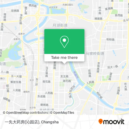 一先大药房(沁园店) map