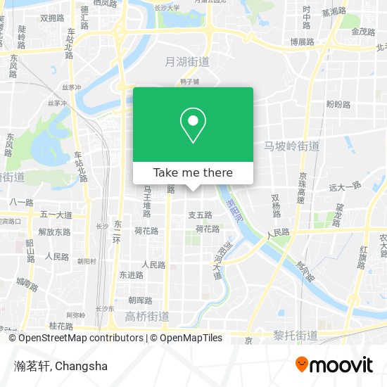 瀚茗轩 map