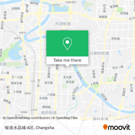 银港水晶城-A区 map