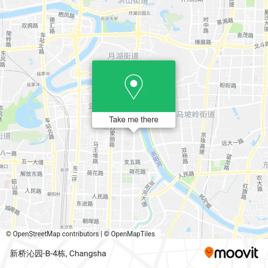 新桥沁园-B-4栋 map