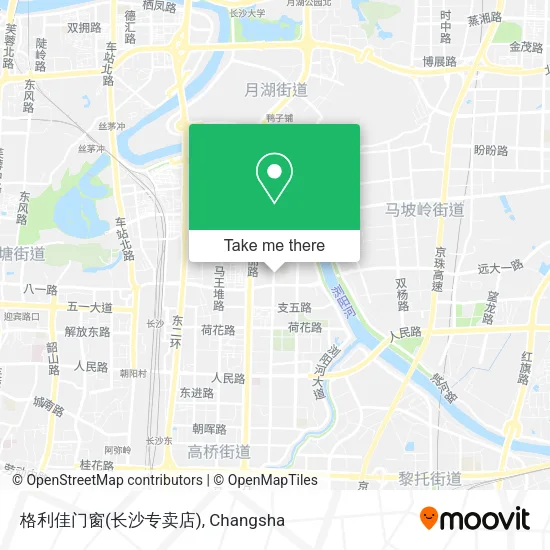 格利佳门窗(长沙专卖店) map
