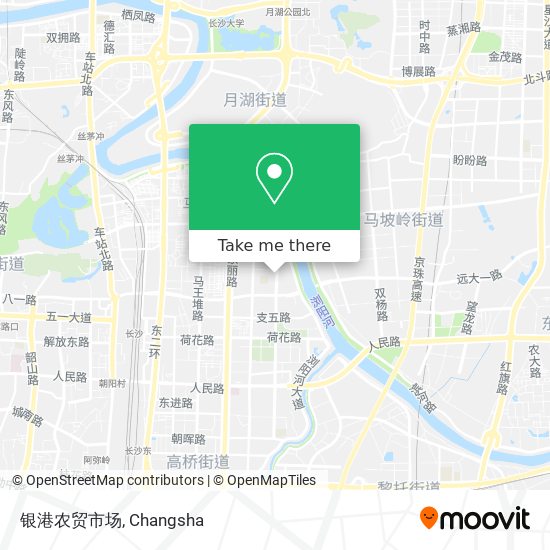 银港农贸市场 map