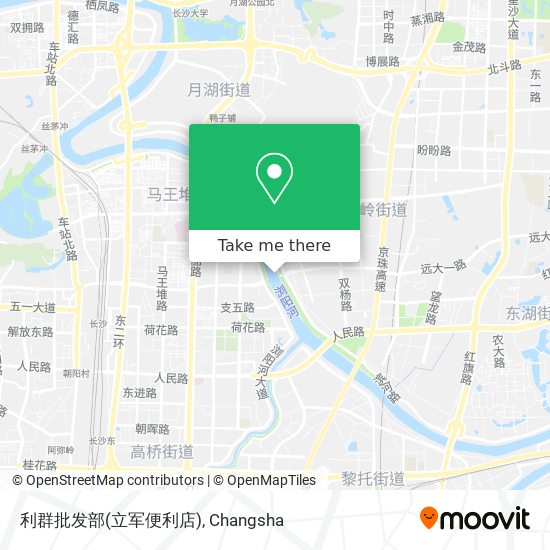 利群批发部(立军便利店) map