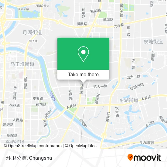 环卫公寓 map