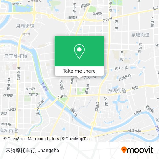 宏骑摩托车行 map