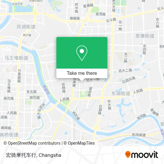 宏骑摩托车行 map