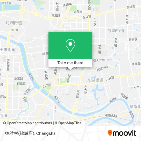 德雅村(锦城店) map