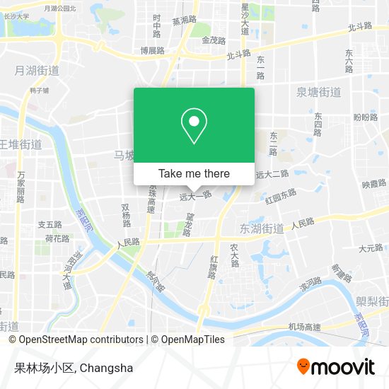果林场小区 map