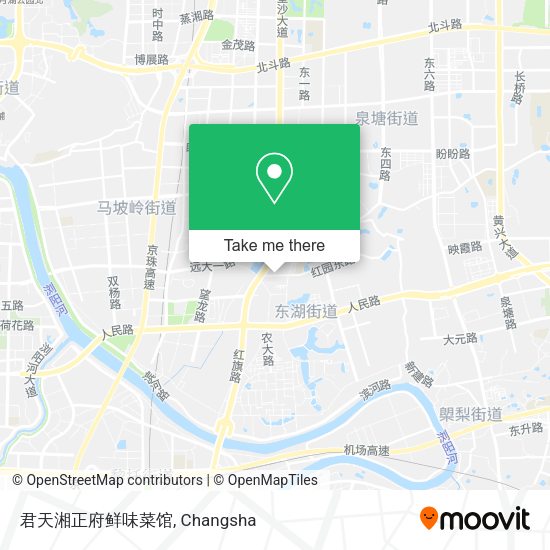 君天湘正府鲜味菜馆 map