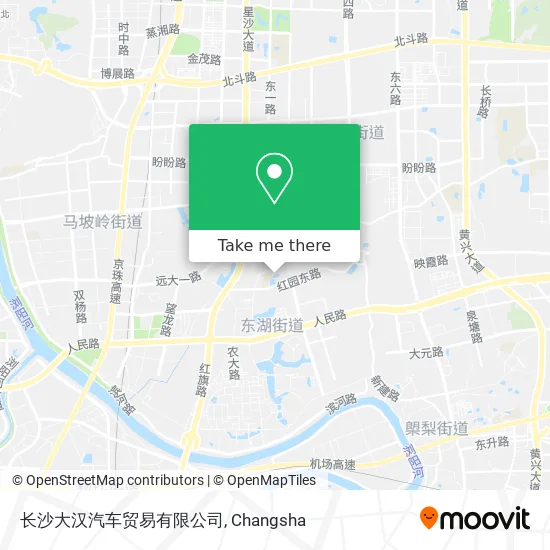 长沙大汉汽车贸易有限公司 map
