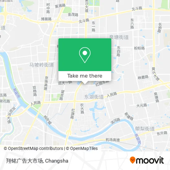 翔铭广告大市场 map