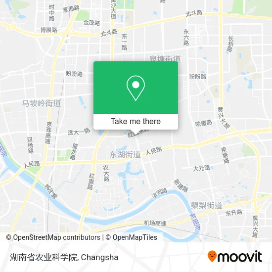 湖南省农业科学院 map