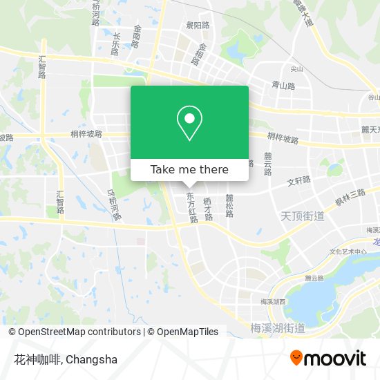 花神咖啡 map