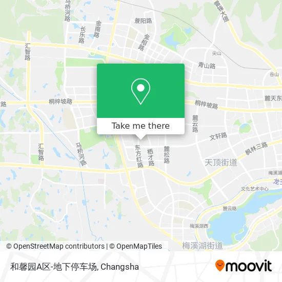 和馨园A区-地下停车场 map