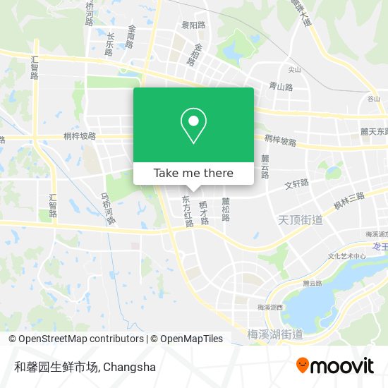 和馨园生鲜市场 map