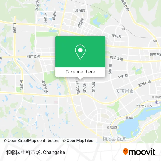 和馨园生鲜市场 map
