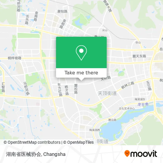 湖南省医械协会 map