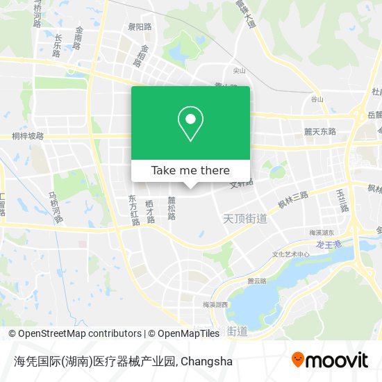 海凭国际(湖南)医疗器械产业园 map