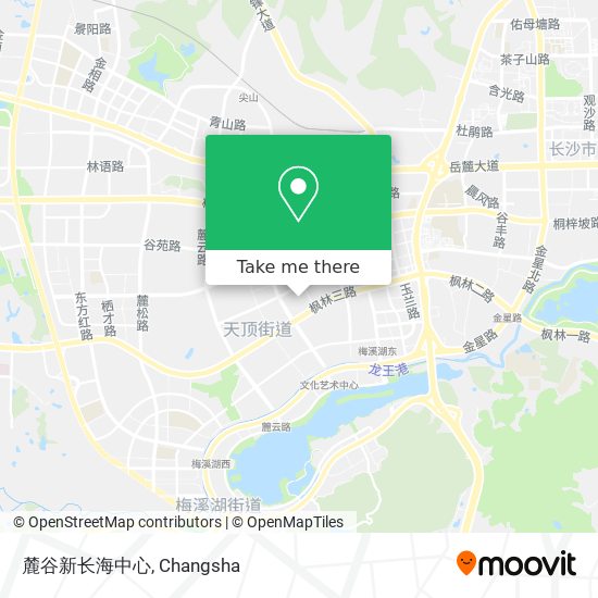 麓谷新长海中心 map