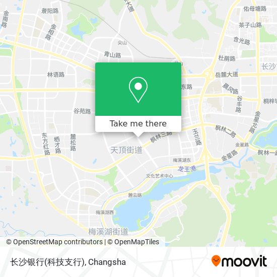 长沙银行(科技支行) map