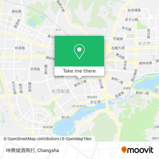 坤腾烟酒商行 map