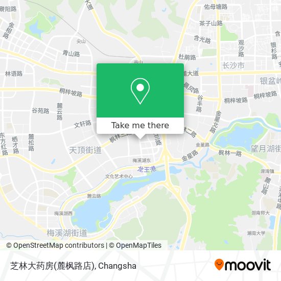 芝林大药房(麓枫路店) map