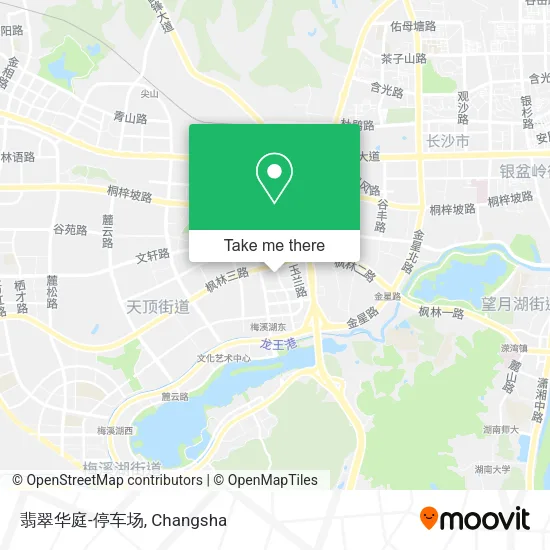 翡翠华庭-停车场 map