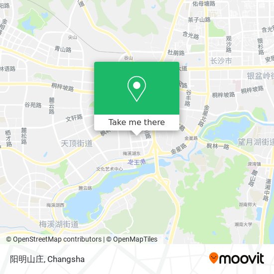 阳明山庄 map