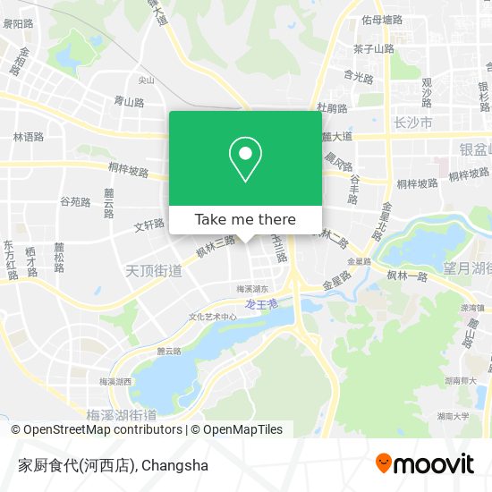 家厨食代(河西店) map