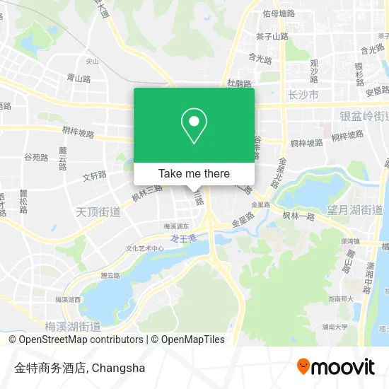金特商务酒店 map