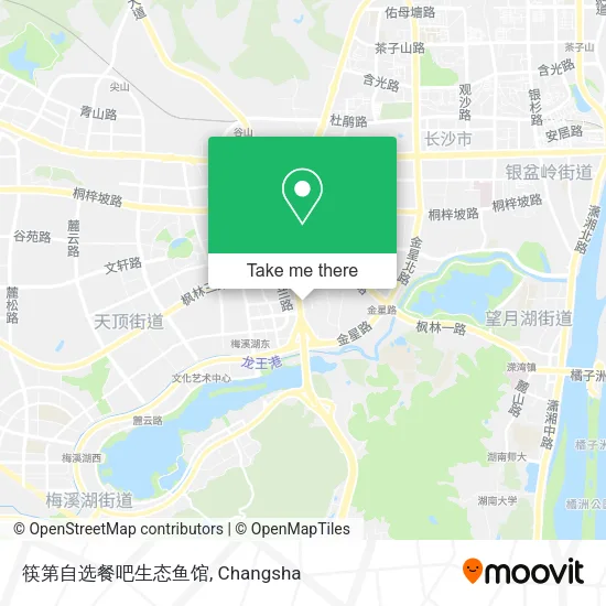 筷第自选餐吧生态鱼馆 map