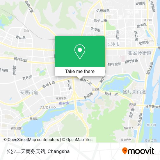 长沙丰天商务宾馆 map