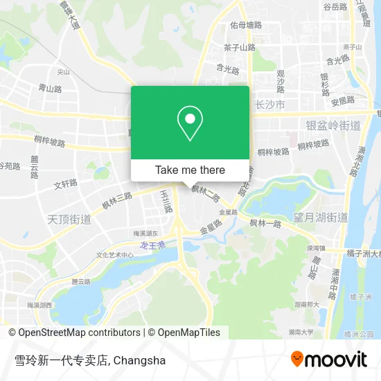 雪玲新一代专卖店 map