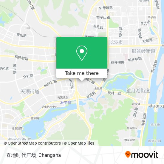 喜地时代广场 map
