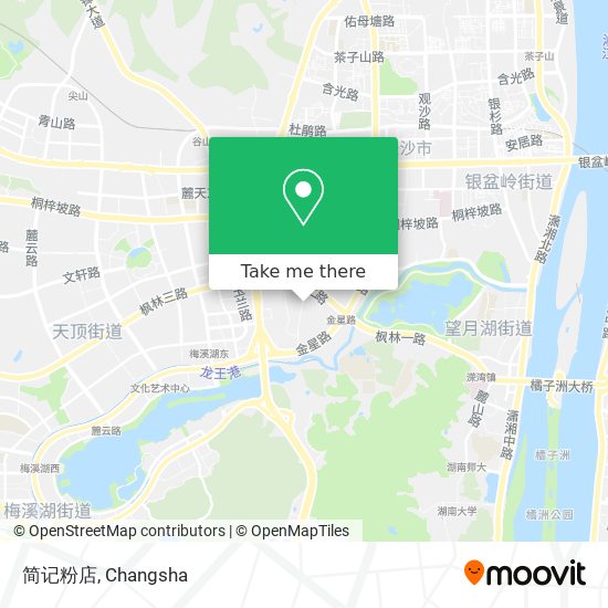 简记粉店 map