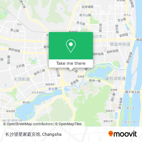 长沙望星家庭宾馆 map