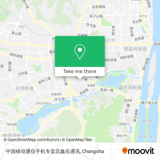 中国移动通信手机专卖店鑫岳通讯 map