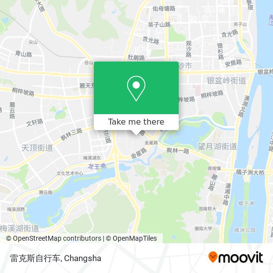 雷克斯自行车 map
